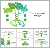 Tree Infographic Design PowerPoint And Google Slides
