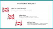 Editable Barriers PowerPoint And Google Slides Template