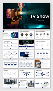 Mind Blowing TV Show PowerPoint And Google Slides Templates