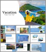 Dream Vacation PPT Presentation And Google Slides Templates