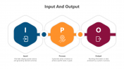 Hexagon Design Input And Output PPT And Google Slides