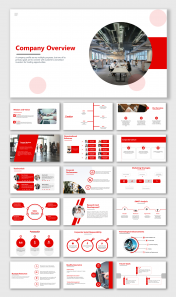 Attractive Company Profile PowerPoint Templates Design