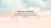 Alluring Abstract Aesthetic PowerPoint And Google Slides