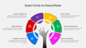 Semi Circle PowerPoint Template and Google Slides 