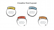 Creative Text Layout PowerPoint And Google Slides Theme