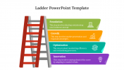 Elegant Ladder PowerPoint And Google Slides Template