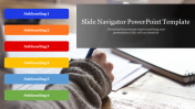 Attractive Slide Navigator PowerPoint And Google Slides
