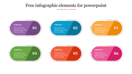 Free - Free Infographic Elements For PowerPoint Rounded Rectangle Model