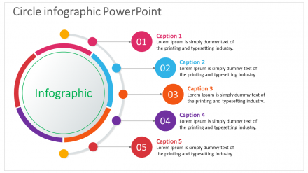 Circle Infographic Powerpoint Design