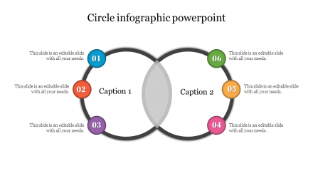 Venn Diagram Circle Infographic Powerpoint