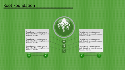 Free - Grab Amazing Growing Tree PowerPoint Slide Template