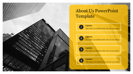 Innovative About Us PowerPoint Template Presentation
