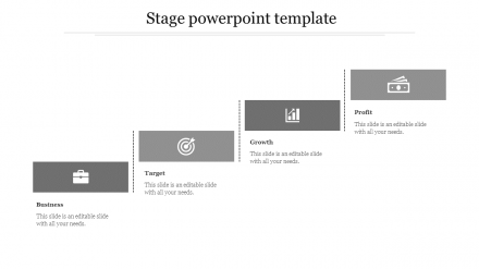 Free - Be Ready To Use Stage PowerPoint Template For Presentation