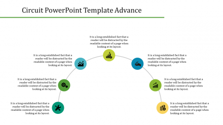 Free - Amazing Circuit PowerPoint Template Presentation