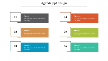 Inspire Everyone With Agenda PPT Design Slide Themes