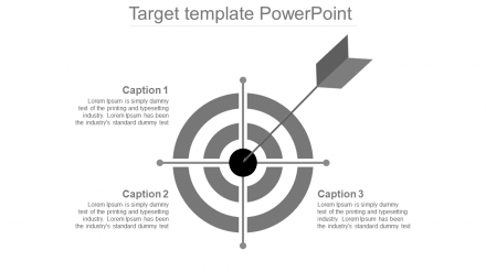 Free - Effective Target Template PowerPoint For Presentation
