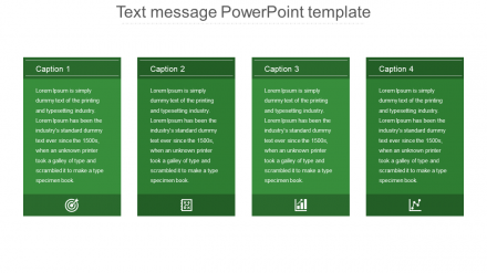 Free - Buy Highest Quality Text Message PowerPoint Template