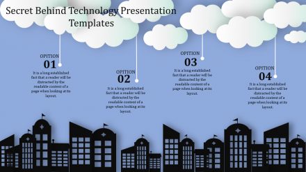 Technology Presentation Templates With Background