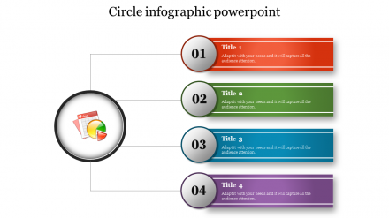 Free - Four Node Circle Infographic PowerPoint Slide Templates