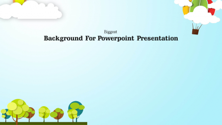 Free - Background For PowerPoint Presentation-Tree Design	