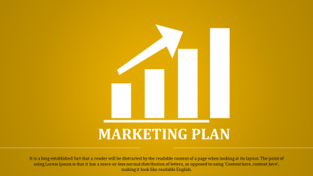 Marketing Strategy PPT  Template In Graph Model