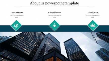 Elegant About Us PowerPoint Template-Portfolio Designs