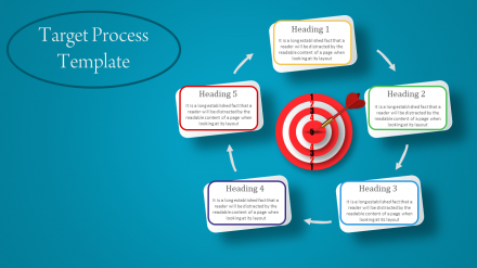 Creative Target Template PowerPoint Background Slides
