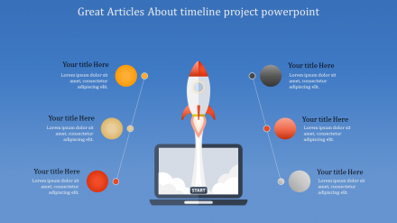 Creative Timeline Project PowerPoint Presentation Designs