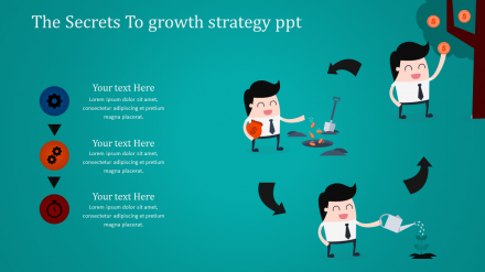 Good-Looking Growth Strategy PPT Diagram For Your Need