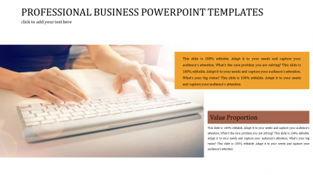 Editable Professional Business PowerPoint Templates