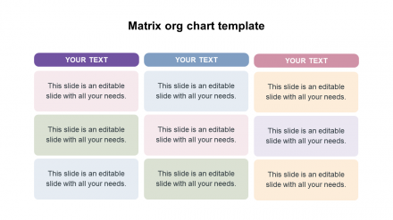 Our Predesigned Matrix Org Chart Templates Designs
