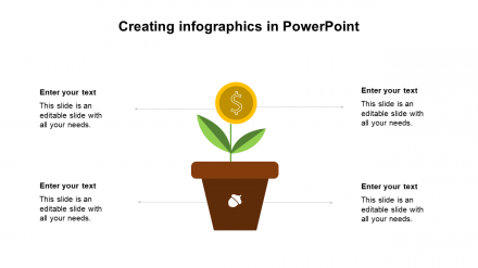 Creating Infographics In PowerPoint-Plant Model