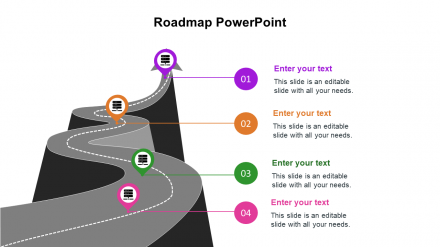 Roadmap PowerPoint Templates PPT Presentation Slide