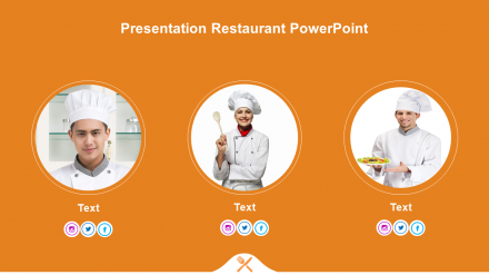 Innovative Presentation Restaurant PowerPoint Templates