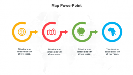 Awesome Map PowerPoint Presentation Templates Design
