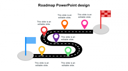 Amazing Roadmap PowerPoint Design Slides Templates