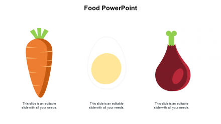Lambent Food PowerPoint Templates For Presentation
