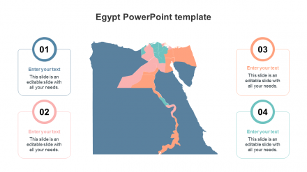 Editable Egypt PowerPoint Template For Presentation