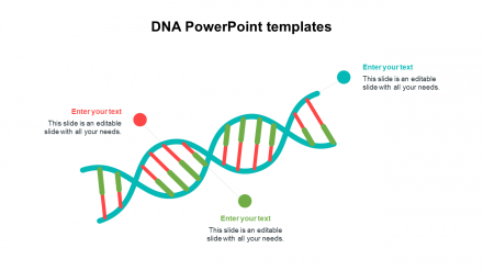 Download Stunning Simple DNA PowerPoint Templates Slides