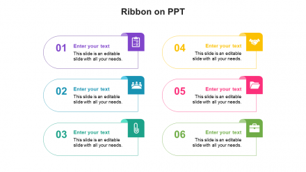 Buy Ribbon On PPT Presentation Slides