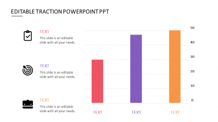 Editable Traction PowerPoint PPT Presentation Template