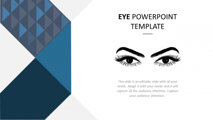 Stunning Eye PowerPoint Template Themes Presentation