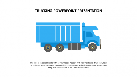 Effective Trucking PowerPoint Presentation Template