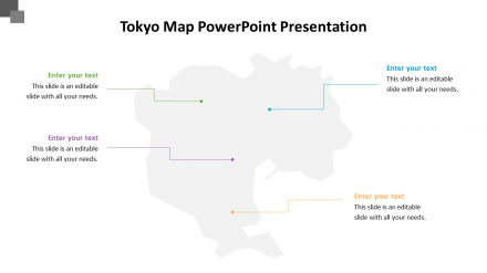 Best Tokyo Map PowerPoint Presentation Slide Designs