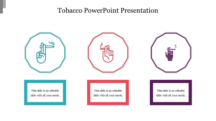 Awesome Tobacco PowerPoint Presentation Templates