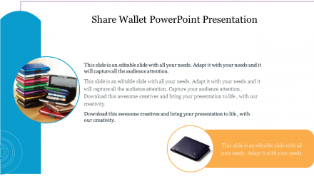 Effective Share Wallet PowerPoint Presentation Template
