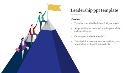 Free - Incredible Leadership Presentation PowerPoint Template 