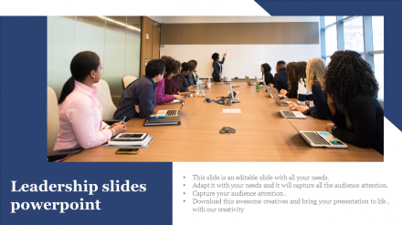 Creative Leadership Slides PowerPoint PPT Template 