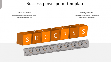 Free - Imaginative Success PowerPoint Template Presentation Slide