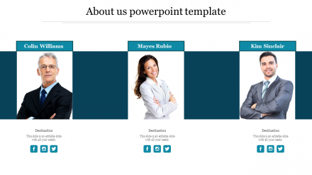 Awesome About Us PowerPoint Template Presentation Slides